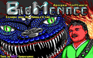 Bio Menace - Title Screen Screenshot