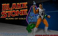 Blake Stone: Aliens of Gold - Title