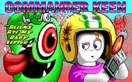 Commander Keen 6 - Title - DOS