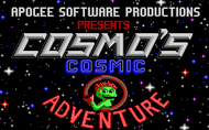 Cosmo's Cosmic Adventure - Title Screen