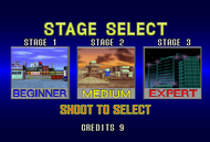 virtua cop arcade stage select